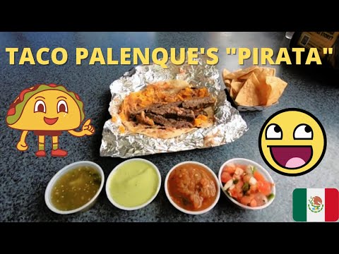 🇲🇽🌮🤤Taco Palenque's Delicious Burrito "The Pirata"!!🤤🌮🇲🇽