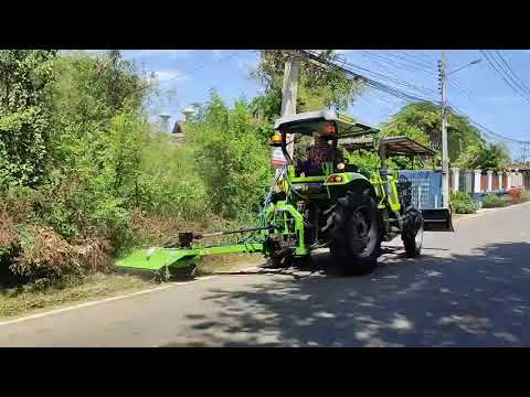 Zoomlion tractors help local government maintain city appearance in Thailand