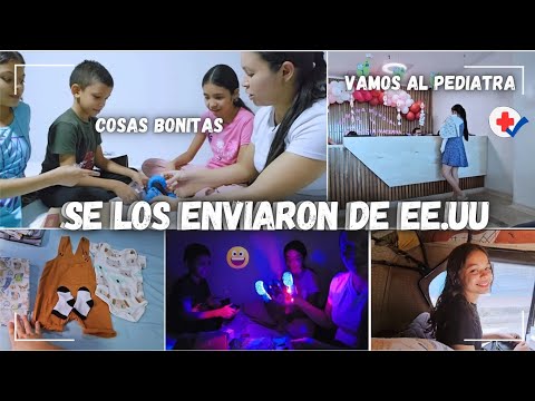 LES ENVIARON REGALOS DE ESTADOS UNIDOS🥳🥰 LLEVO A JONÁS AL PEDIATRA 🩵 QUEDARON FELICES 🤩