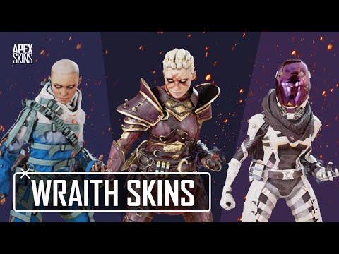 All Apex Legends Wraith's Legendary Skins April 2021