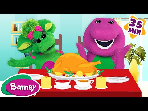 Thankful Thanksgiving | Kindness and Appreciation for Kids |  Barney the Dinosaur | 9 Story Kids