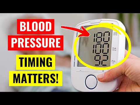 The KEY Time To Monitor Your High Blood Pressure