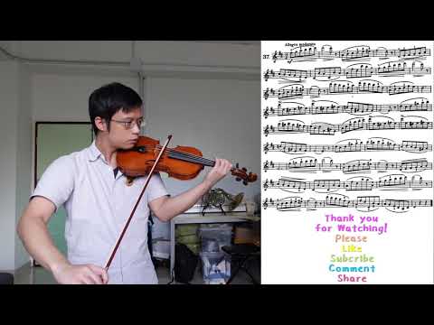 No.37 - Op.74 - Wohlfahrt Etudes for Violin | 費華小提琴練習曲