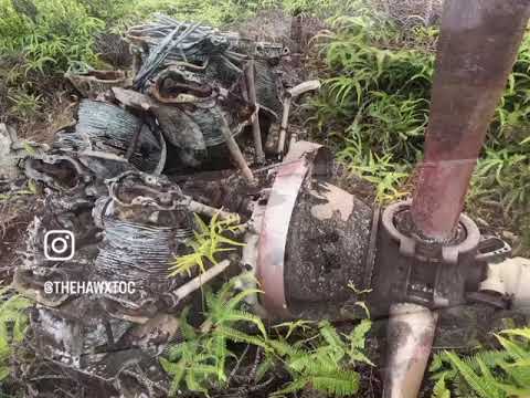 WW2 Plane Remains on Palau