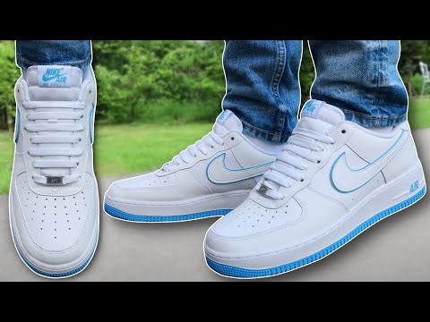 How To Bar Lace Nike Air Force 1s (BEST WAY!)