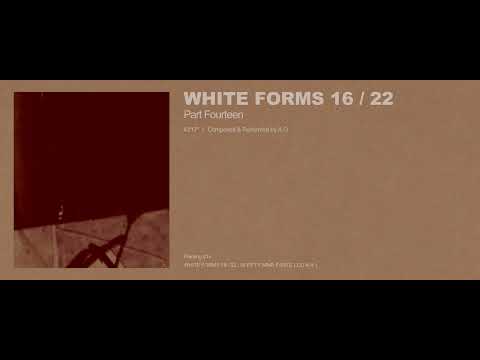 A.G - White Forms 16 / 22 : Part Fourteen (Excerpt w/ Cover Art)