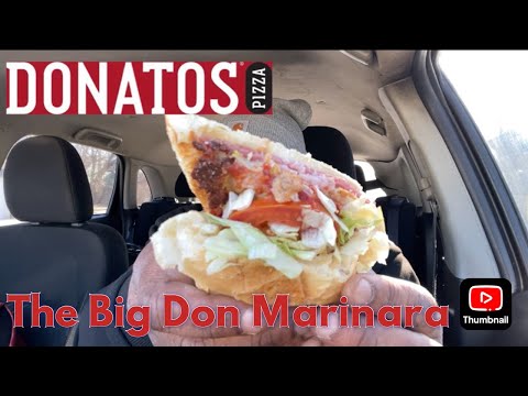 Donatos Pizza Big Don Sub with Marinara