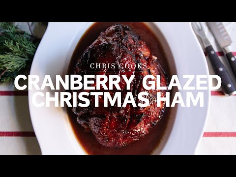 5-min Prep Cranberry Glazed Ham - The Perfect Holiday Main Course