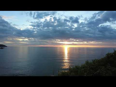 Daily Life in Japan | Sunset viewing in the Sea of Japan