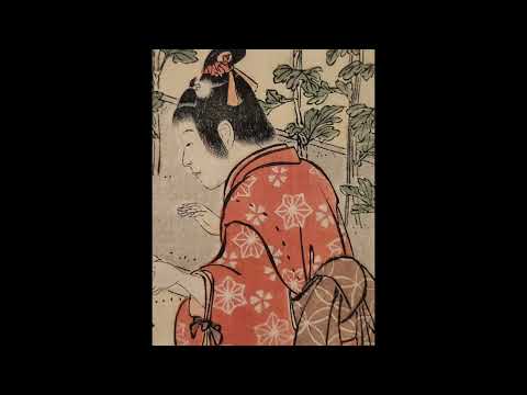 鳥居清長 Torii Kiyonaga(1752~1815) 《子寶五節遊・重陽》大判 錦絵 一枚江戸時代・18世紀 東京国立博物館蔵