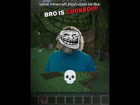 Some Minecraft short video be like#stickman44#minecraft#minecraftshorts#trollfaceedit#minecraftmemes