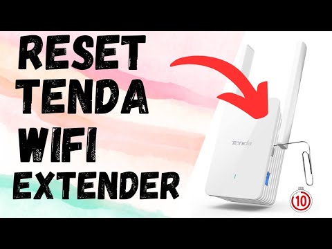 How To Reset Any Tenda WiFi Range Extender? Works For All Models | Devicessetup