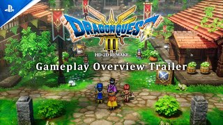 Dragon Quest III HD-2D Remake : Gameplay Overview Trailer | PS5 games