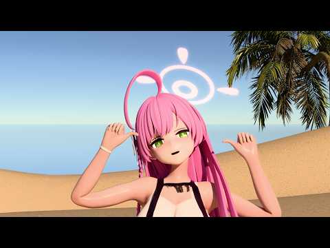 【Blue Archive MMD】ハナコ - p.H βver