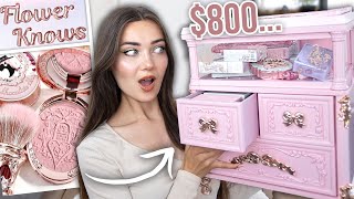 Testing VIRAL TIKTOK Makeup Brand FLOWER KNOWS! Is It Worth The Hype!?