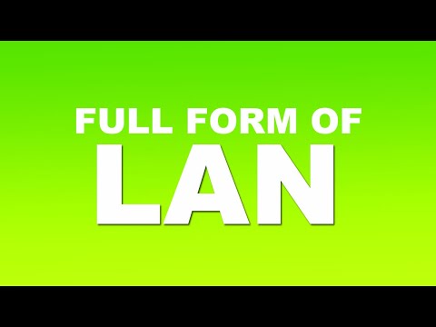 Full Form of LAN | What is LAN Full Form | LAN Abbreviation