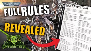 40k Vashtorr Rules & Army of Renown LEAKED | Warhammer 40k News