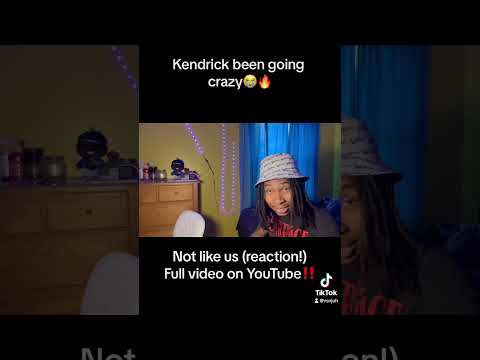 Kendrick Lamar - not like us (Reaction!) #reaction #drake #kendricklamar #rap #news