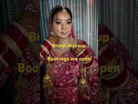 Trending Bridal Makeup Look l Indian Bridal Makeup Look #beauty #makeupphotoshoot #beautyphotoshoot