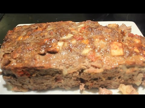 How to make Delicious MeatLoaf  ~~~ Super Easy!