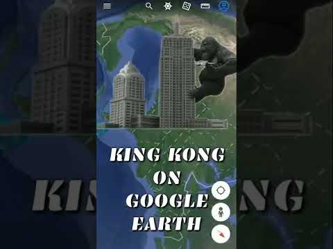 King Kong On🤯Google Earth|Google Map Secrets|