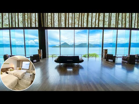 Dreamy Japanese Hotel where you can relax by Stunning view🗻♨️ | Toya SunPalace Resort & Spa