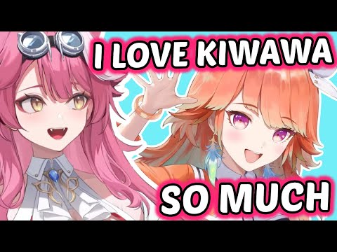 Raora is so happy that Kiara was with her at HoloFest【Hololive】