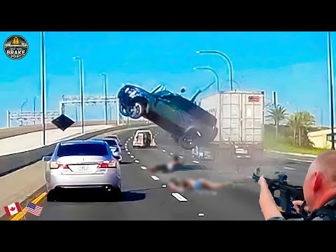 115 UNBELIEVABLE! Idiots in Cars | Car Crashes & Insane Police Chases Seconds Before Disaster!