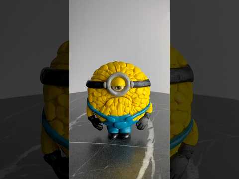 😱I made Mega Minion from Despicable Me 4#minions #megaminion #despicableme4 #plasticinerelax