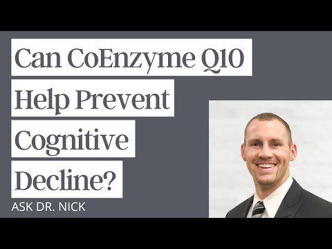 Can CoEnzyme Q10 Help Prevent Cognitive Decline?