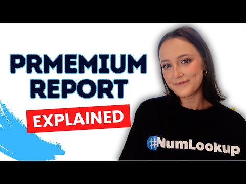 NumLookup's Premium Phone Report Explained