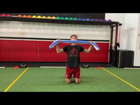 Full Kneeling Towel Pulldown