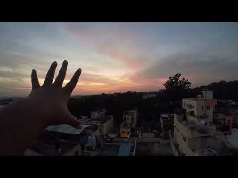 Sunset from terrace recorded by Insta360 go 3 #insta360go3 #sunsetview