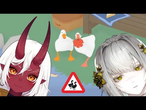 Wives honk at each other. UNTITLED GOOSE GAME | theCecile x Yoclesh