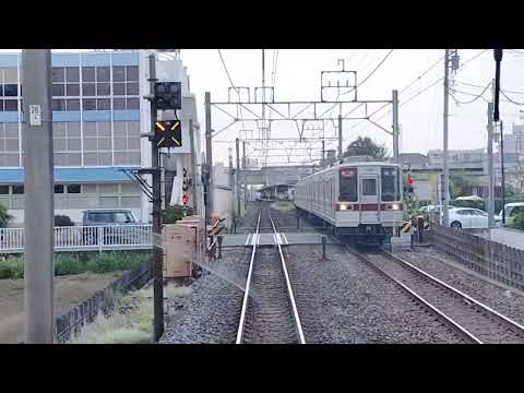 東武東上線50000系　和光市駅から坂戸駅　前面車窓