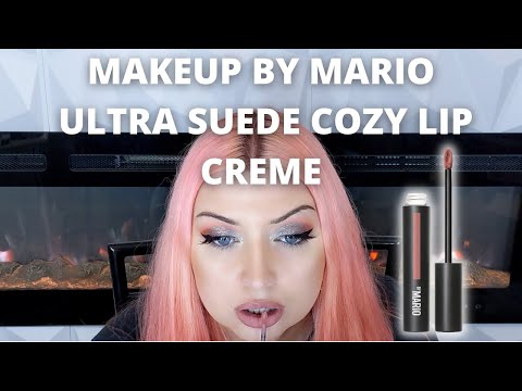 Makeup by Mario Ultra Suede Cozy Lip Creme Review OMG! AMAZING! + Sephora Sale