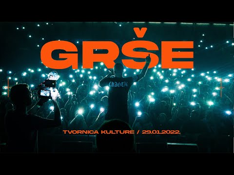 GRŠE - LIVE (TVORNICA KULTURE) 29.01.2022.