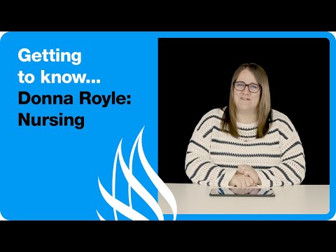 Getting To Know... Donna Royle | Nursing #gettingtoknowseries