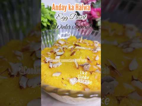 Winter Special Anday Ka Halwa (Egg Desert) 😋🔥#andaykahalwa #eggdessert#shorts  #shortsfeed #ytshort