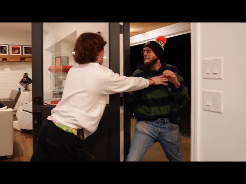 Crazy Homeless Man Tries to Break Into My House!