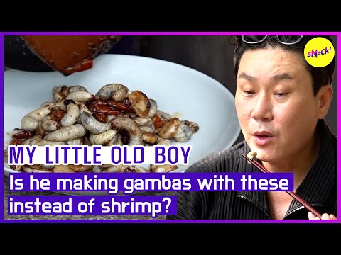 [MY LITTLE OLD BOY] Is he making gambas with these instead of shrimp? (ENGSUB)