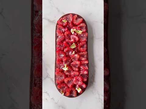 Chocolate Raspberry Pistachio Tart