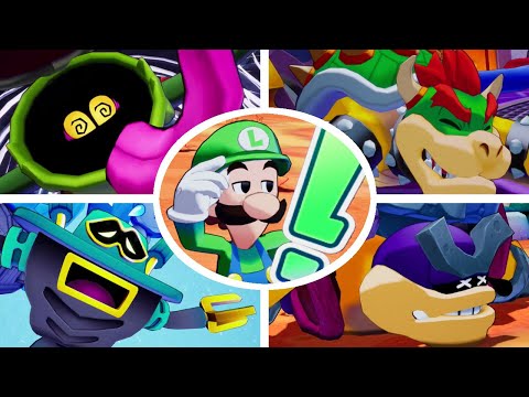 Mario & Luigi: Brothership - All Luigi Logic Attacks