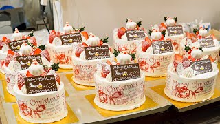 注文が殺到する凄腕パティシエが送る絶品ケーキの数々！クリスマスに食べたい大人気スイーツ店３選｜Amazing Skills of Japanese Pastry Chefs