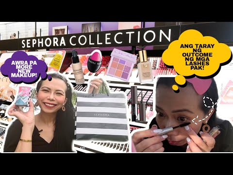 TRYING ON NEW MAKEUP FROM SEPHORA || ANU KAYA EFFECT NITO SA AWRA KO? || JANICE MILLIS 💋