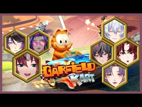 V4LOUR  vs DEXTER - GARFIELD KART #vtuberid