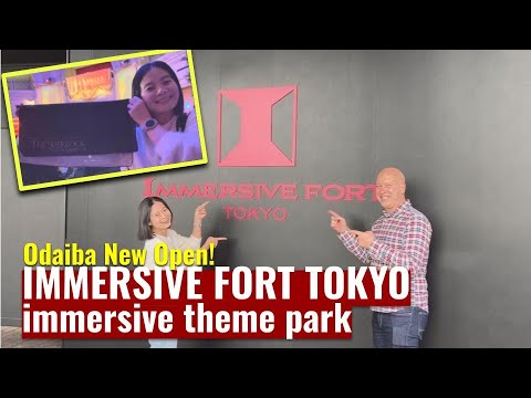 Step Into the Story: Inside Immersive Fort Tokyo (Odaiba)