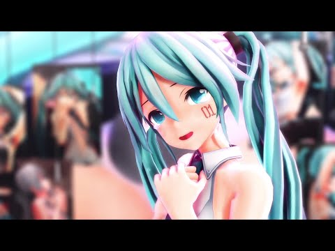 【MMD】ファンサ（つみ式ミクとたくさんの本物のマイク）