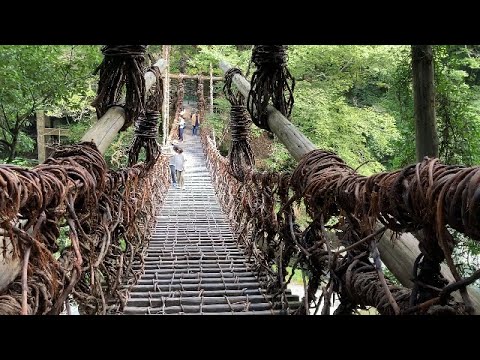 秘境！祖谷のかずら橋