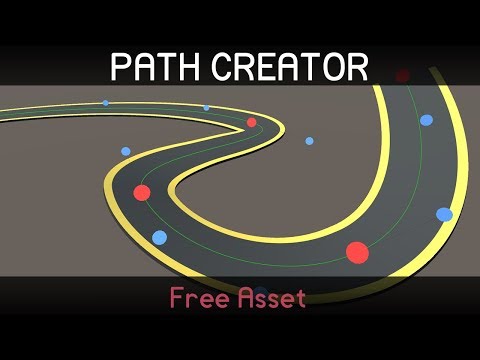 Path Creator (free unity tool)